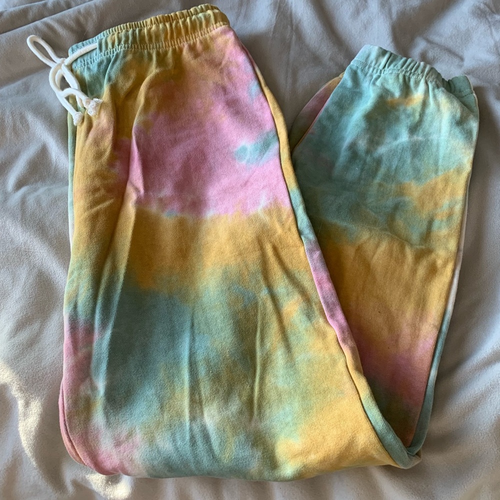 Tie dye joggers